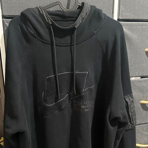 Nike Reverse Logo hoodie size LG